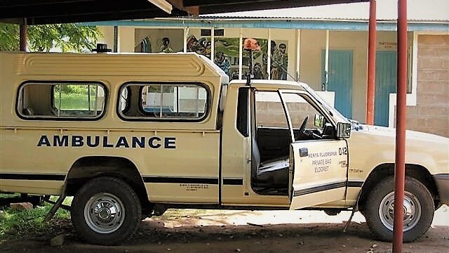 Local clinic ambulance